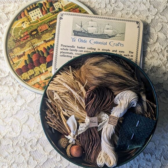 NATURE CRAFT Pine Needle Basket Kit - Picture 6 of 16